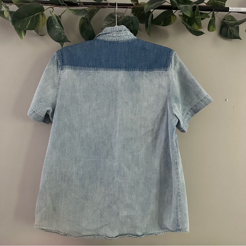 ROLLAS Denim Buttonup Top - Picture 4 of 4